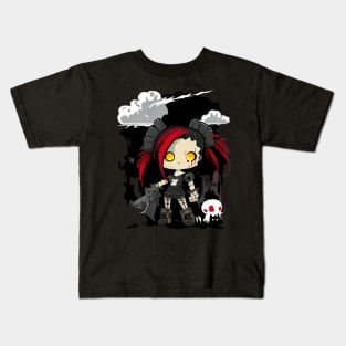 Gothic Girl Kids T-Shirt